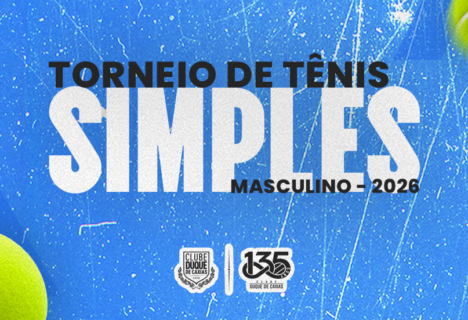 Torneio de T6enis Simples Masculino