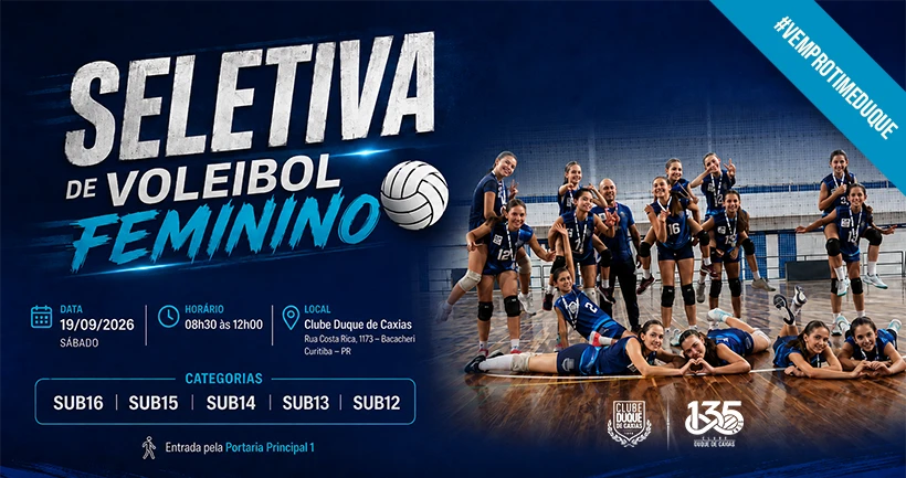Seletiva de Voleibol Feminino 2026