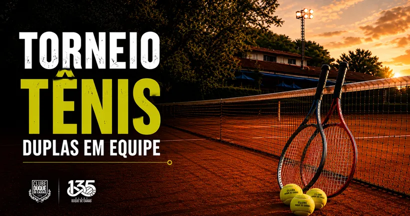 Torneio Tênis Duplas Em Equipe