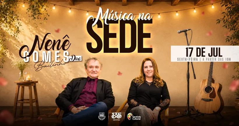 Musica na Sede com Nenê Gomes Duo