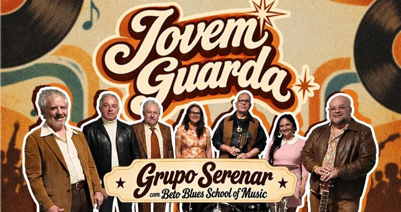 Jovem Guarda com Grupo Serenar e Beto Blues