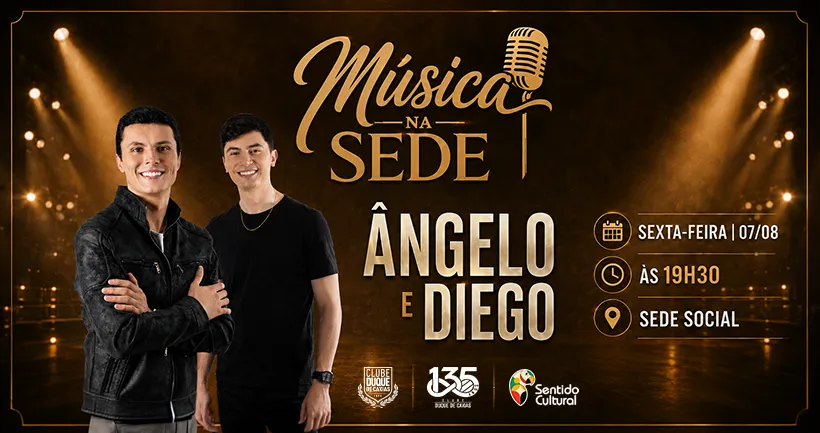 Música na Sede com Ângelo e Diego