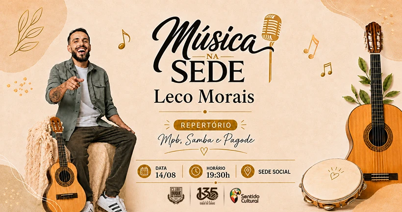 Música na Sede com Leco Moraes