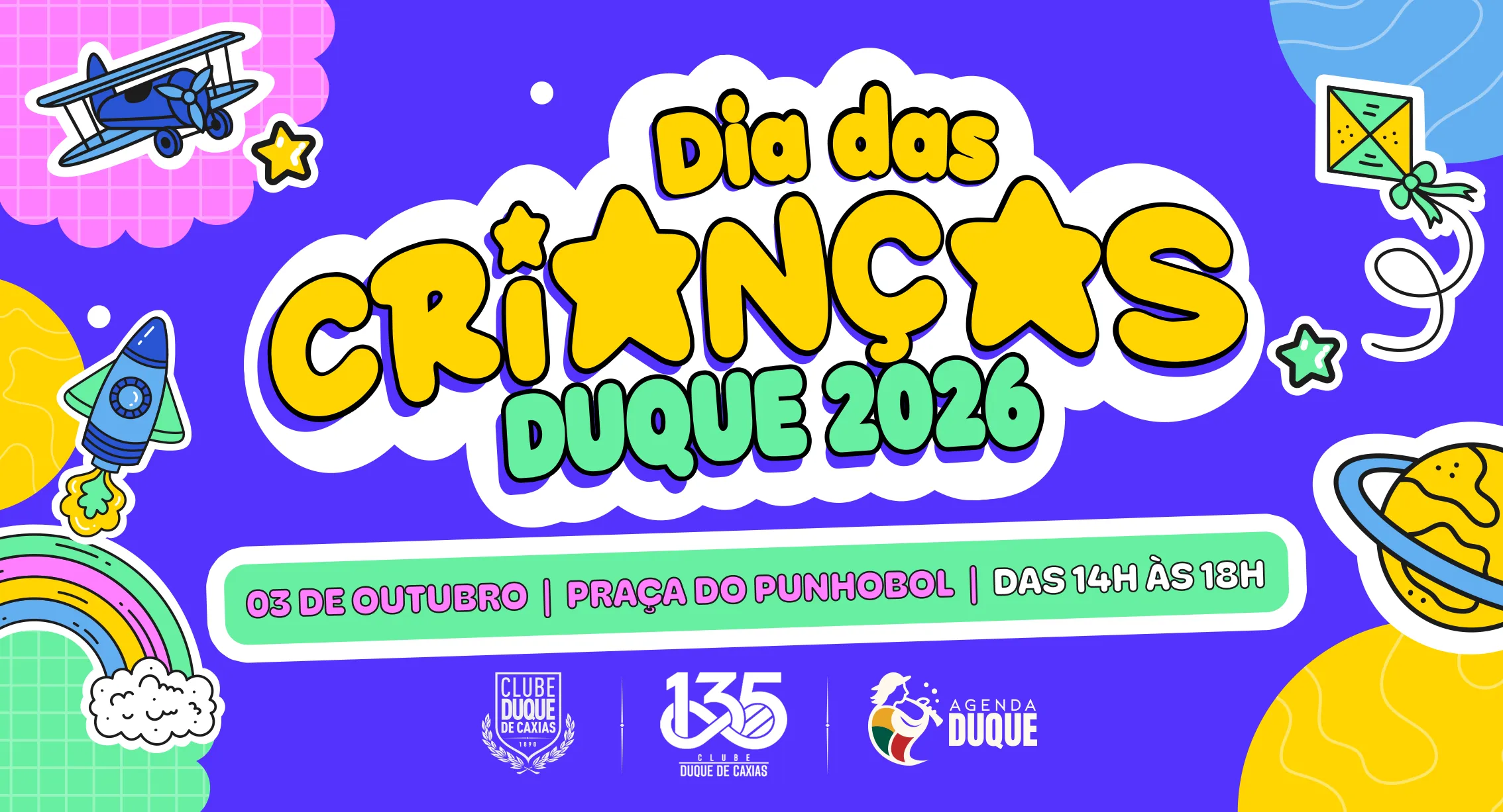 Dia das Crianças Duque 2026