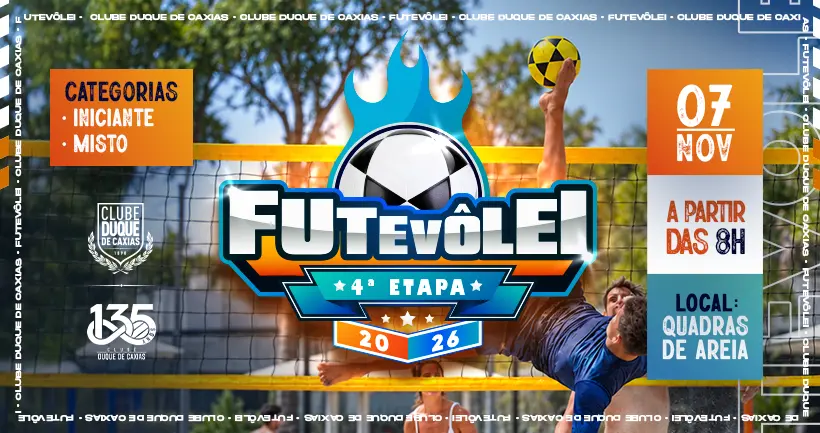 4ª Etapa do Torneio Interno de Futevôlei 2026